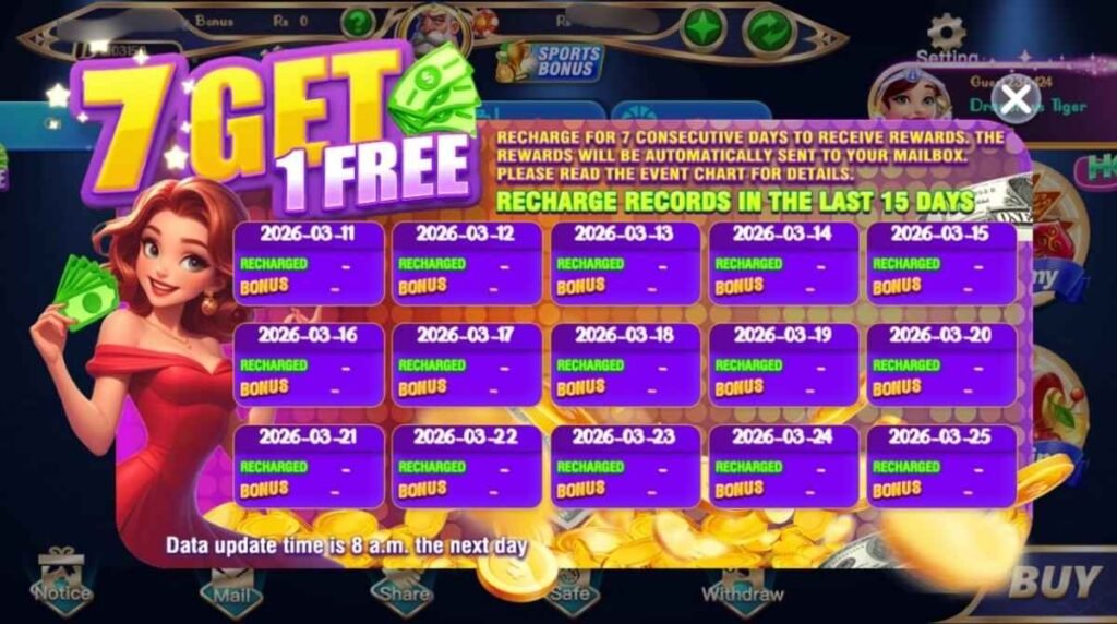 7 Get 1 Free Offer