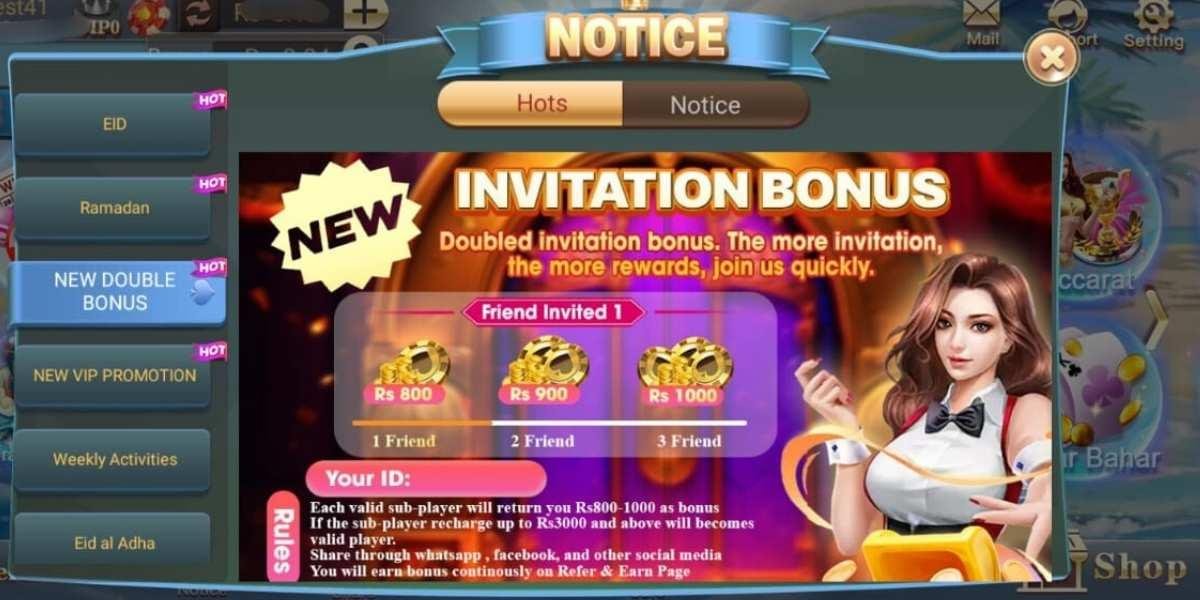 3 Patti Go invitation bonus notice offering Rs 800-1000 for inviting 1-3 friends, with rules for referral earnings.